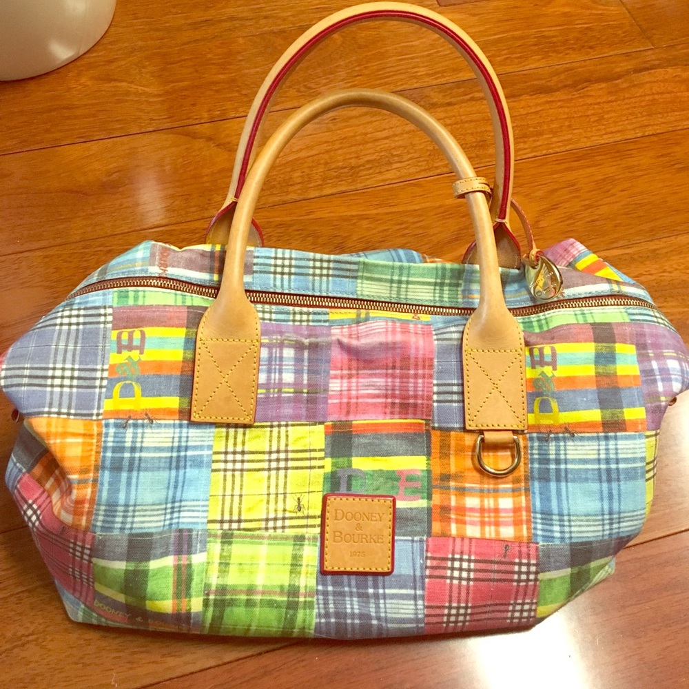 Colorful printed shoulder bag