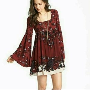 Free People Bell-Sleeve Dress