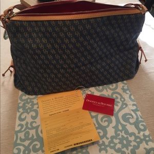 Dooney and Bourke denim sac purse