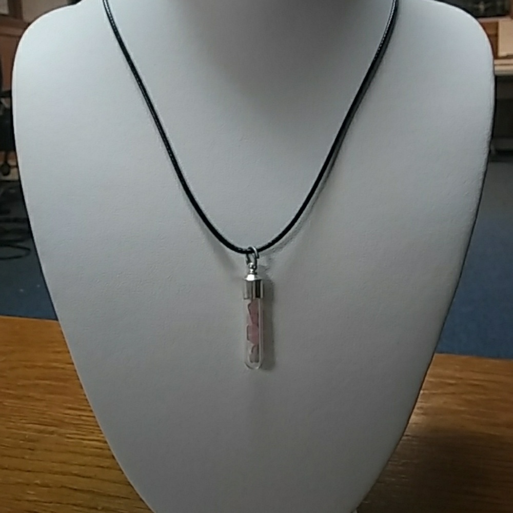 Rose Quartz Gemstone Necklace