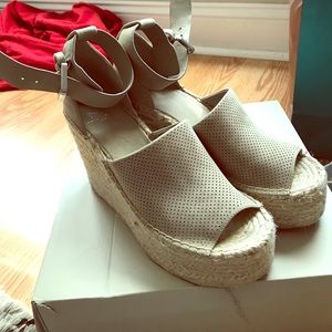 Mar fisher adalyne wedges taupe grey