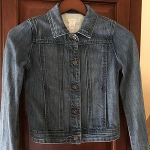 J Crew Kids Girls Jean Jacket.