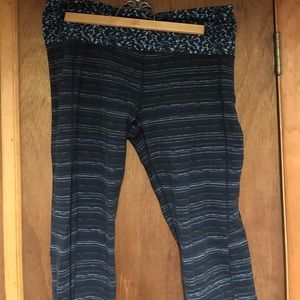 Lululemon winder under navy knit pant