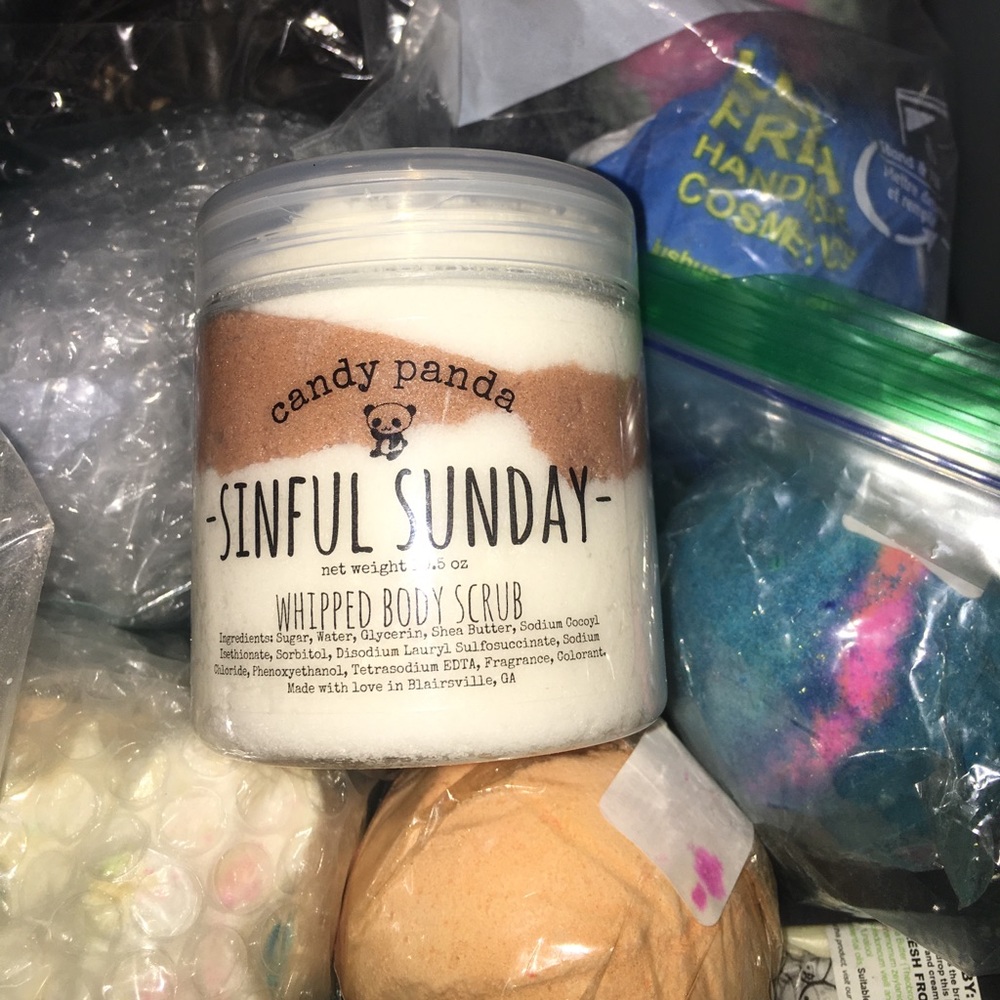 Candy Panda Scrub