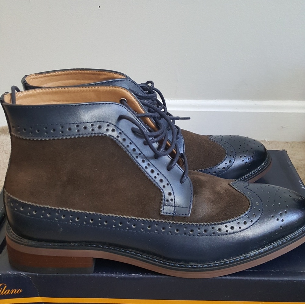 Mens Two Tone Oxford Boot