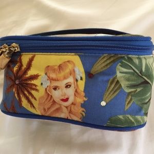Hawaiian Themed Make Up Bag