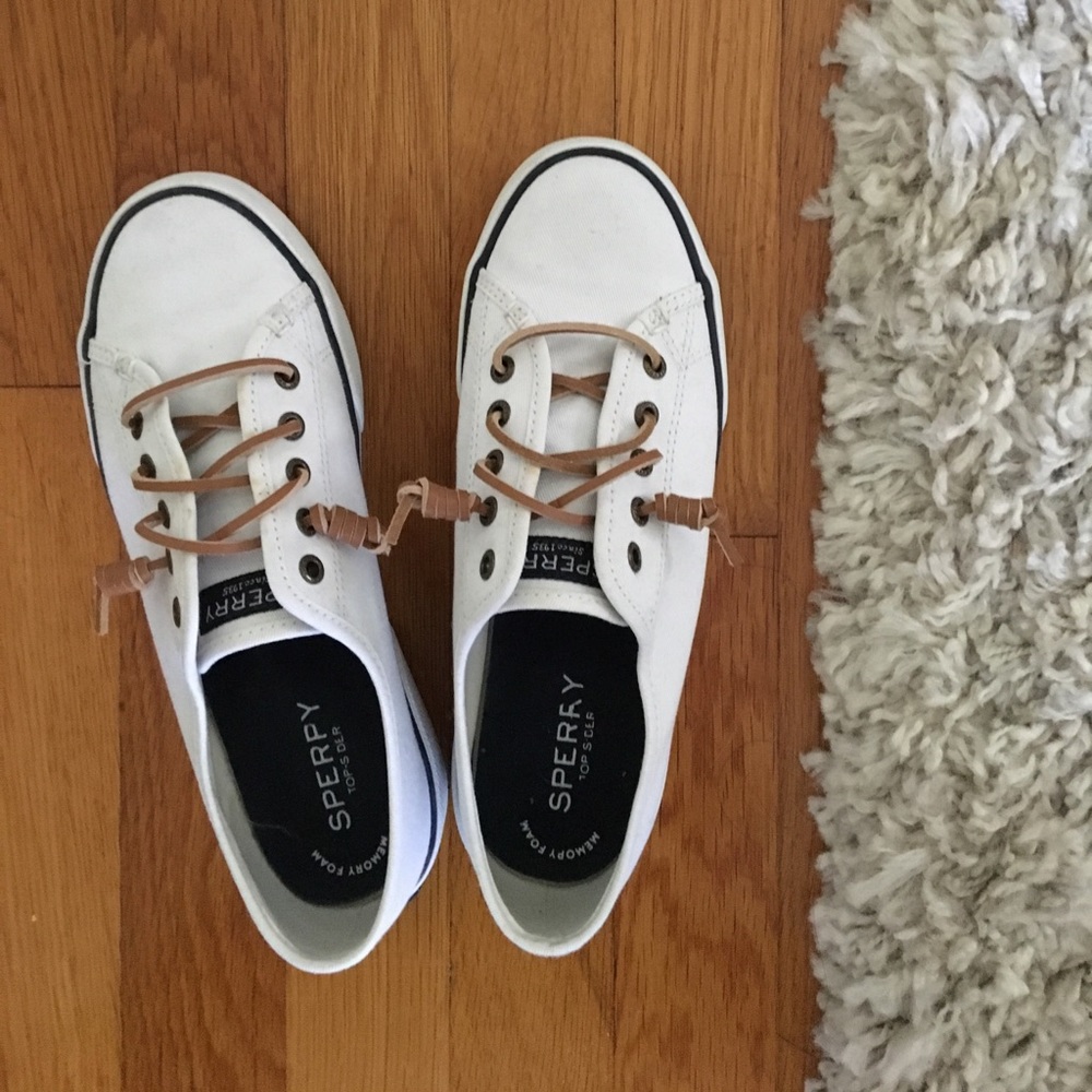 Sperry top sider pier view sneaker white