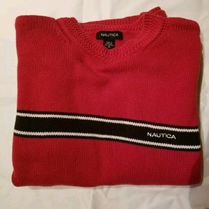 Red Nautica Knitted Longsleeve