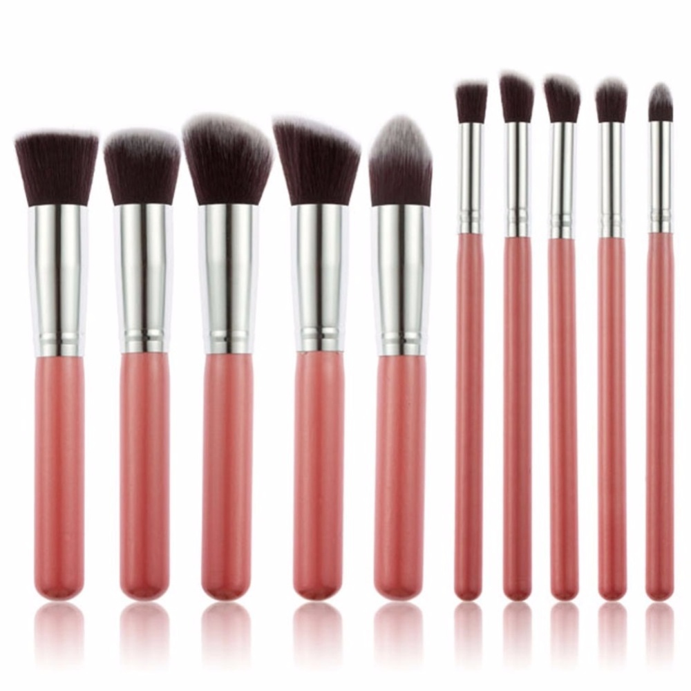Pink Makeup Brush Set