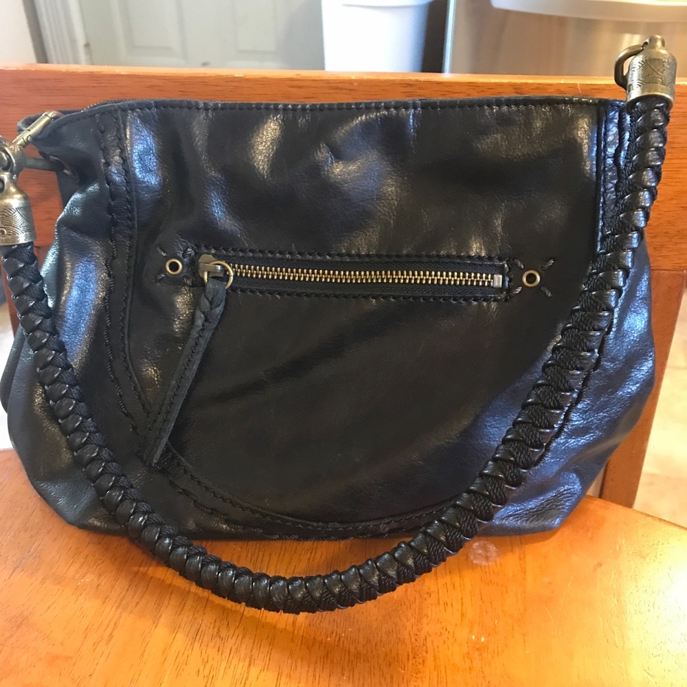 The Sak black leather handbag