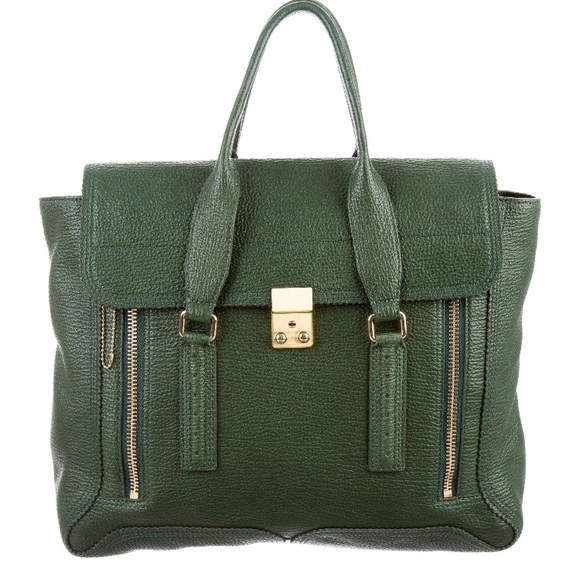 Emerald leather 3.1 Phillip Lim Pashli Tote