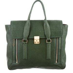 Emerald leather 3.1 Phillip Lim Pashli Tote