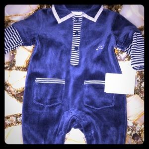 Newborn velour sleeper