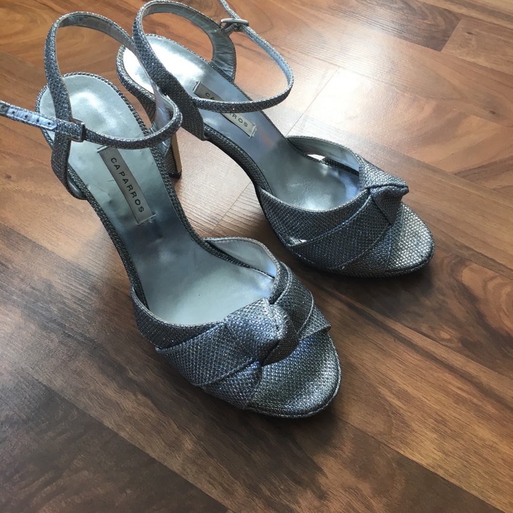 Silver heels