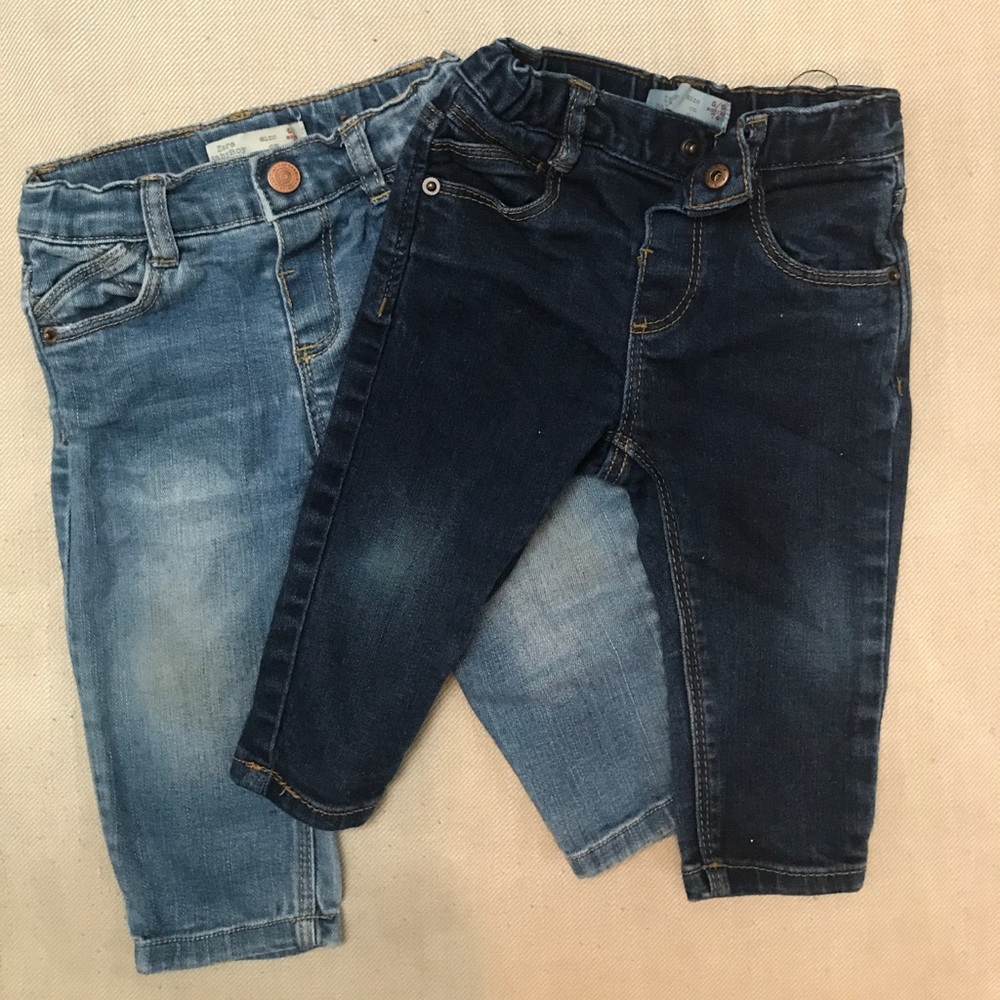 Zara baby boys skinny jeans