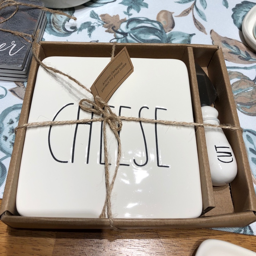Rae Dunn Cheese Platter