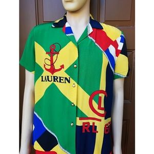 Silk Vintage Ralph Lauren Shirt