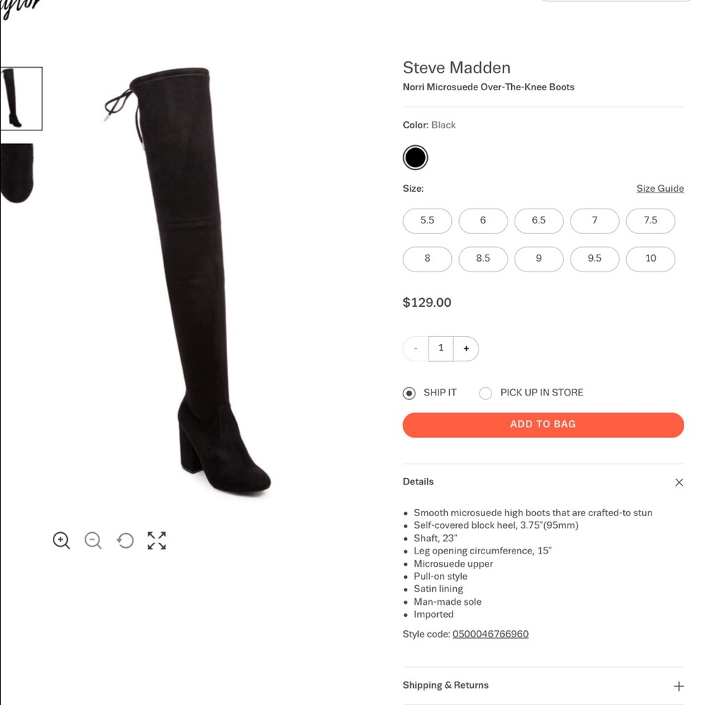 Over The Knee Norri Boots