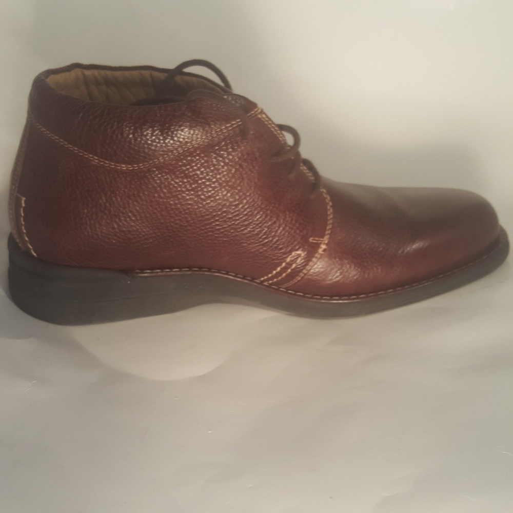 Johnston Murphy Sheepskin Ankle Boots Men's SZ 9M