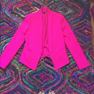 Hot pink express blazer size 4