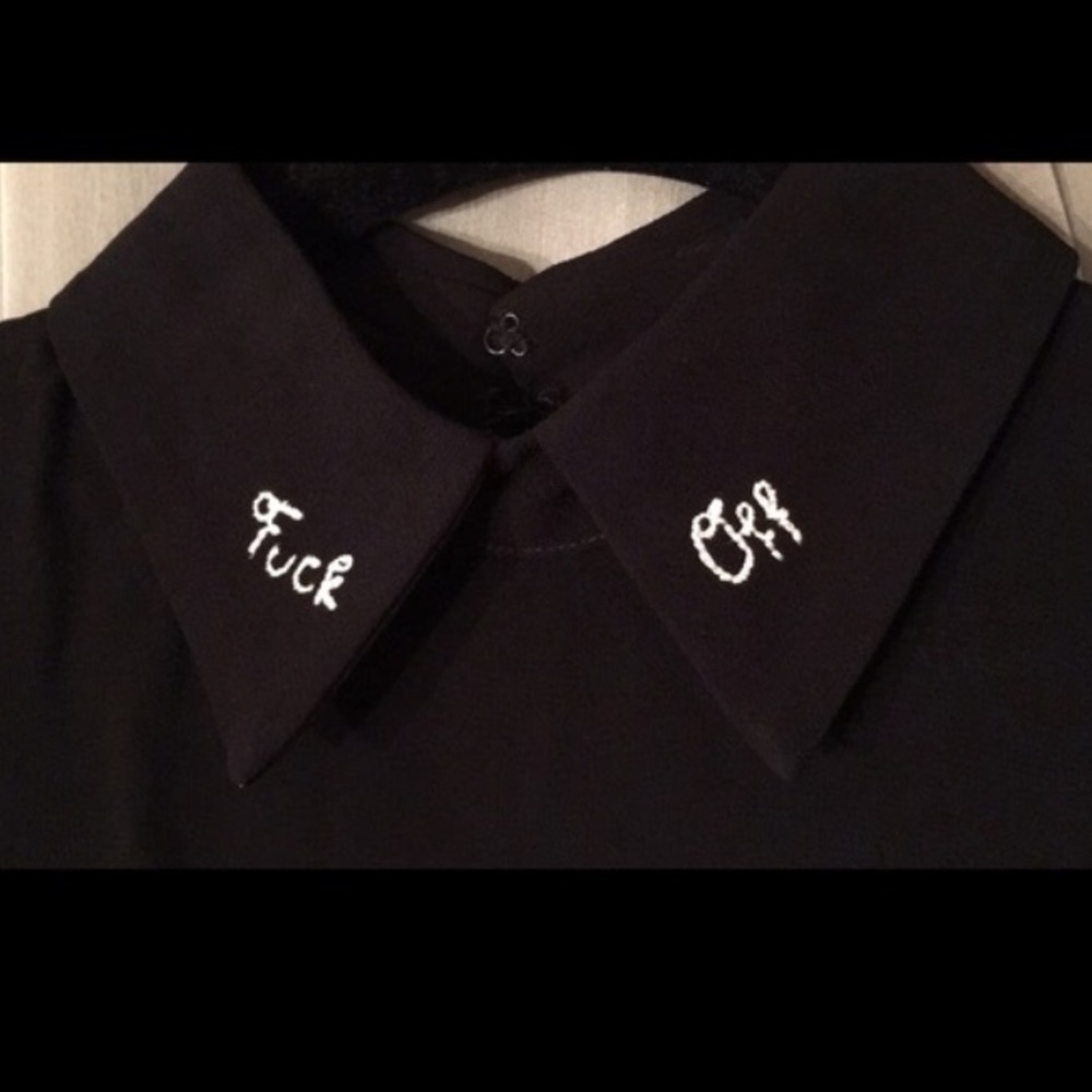 The REFORMATION "Fuck Off" ***Rare*** top