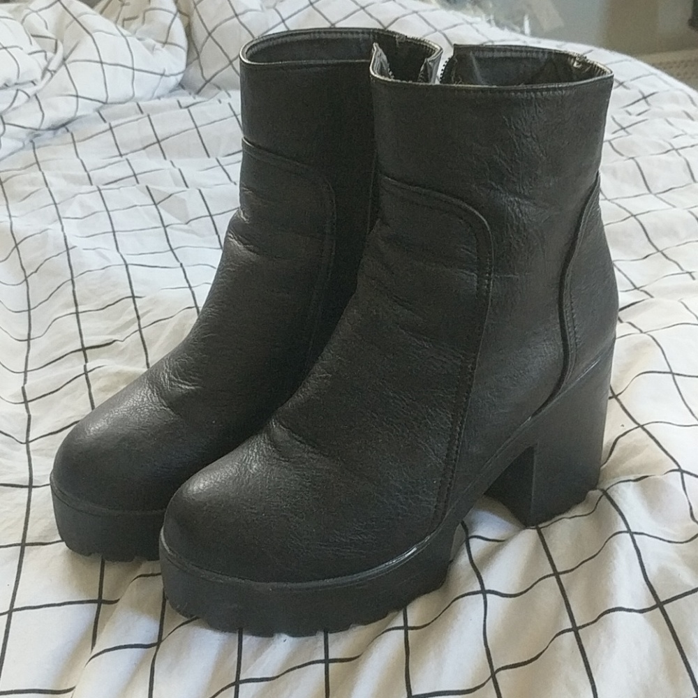 Chunky Gothic Boots