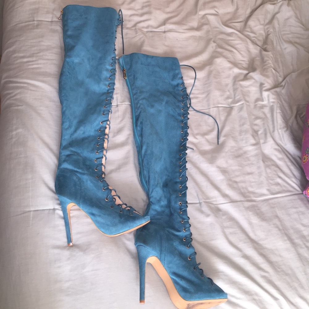 Thigh high boots