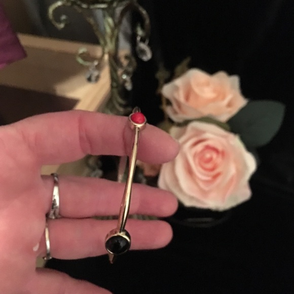 Vintage Silvertone peace with two hearts - Picture 2 of 5