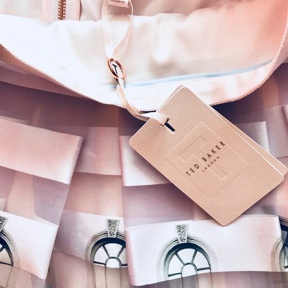 Ted Baker London Niica Window Print baby pink - Picture 5 of 5