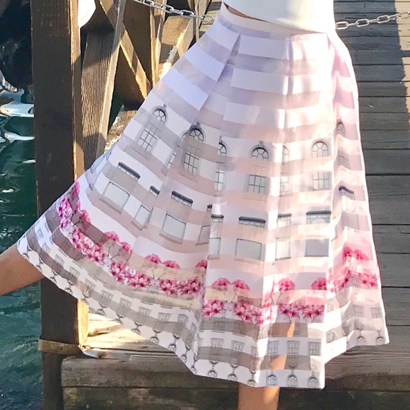 Ted Baker London Niica Window Print baby pink - Picture 4 of 5