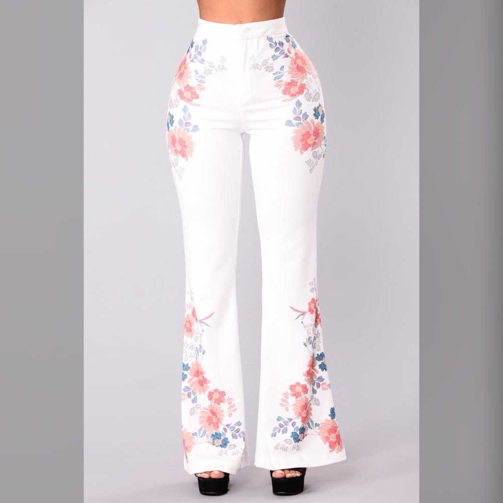 Catalina High Waist flare pants