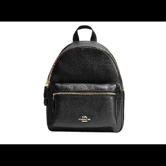Coach Handbags - Coach Mini Charlie Leather 38263 Backpack