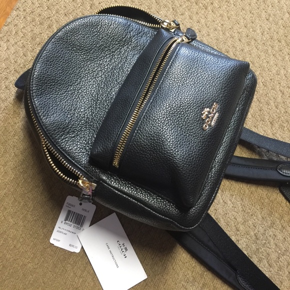 Coach Mini Charlie Leather 38263 Backpack - Picture 2 of 5