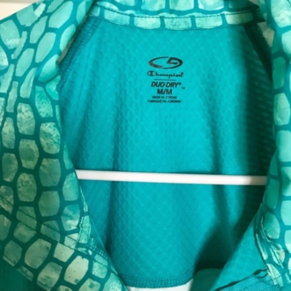 Blue Dot Duo-Dry Full Zip Workout Running Jacket - Picture 2 of 5