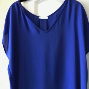 LUSH Cobalt blue top