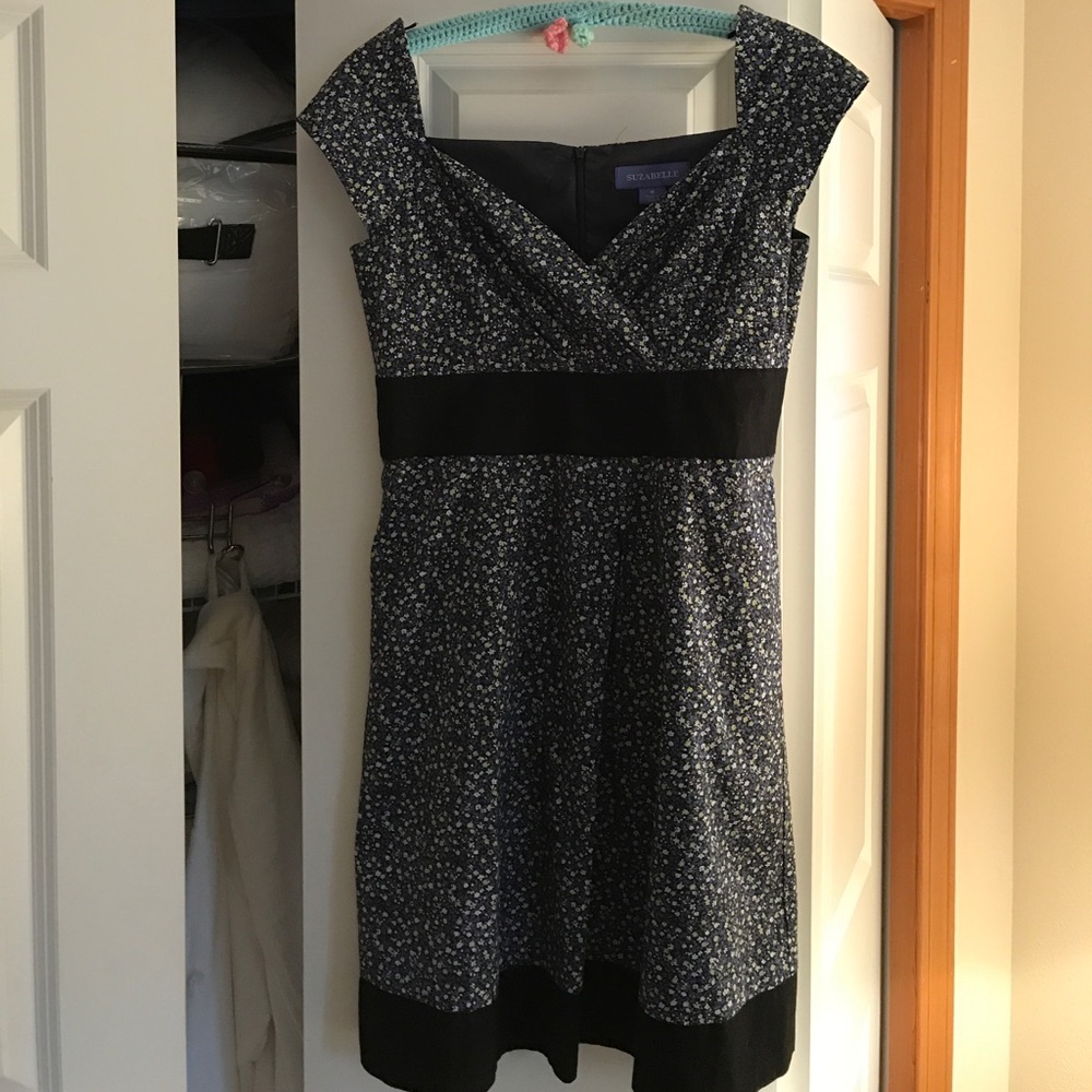 Anthropology Floral Dress