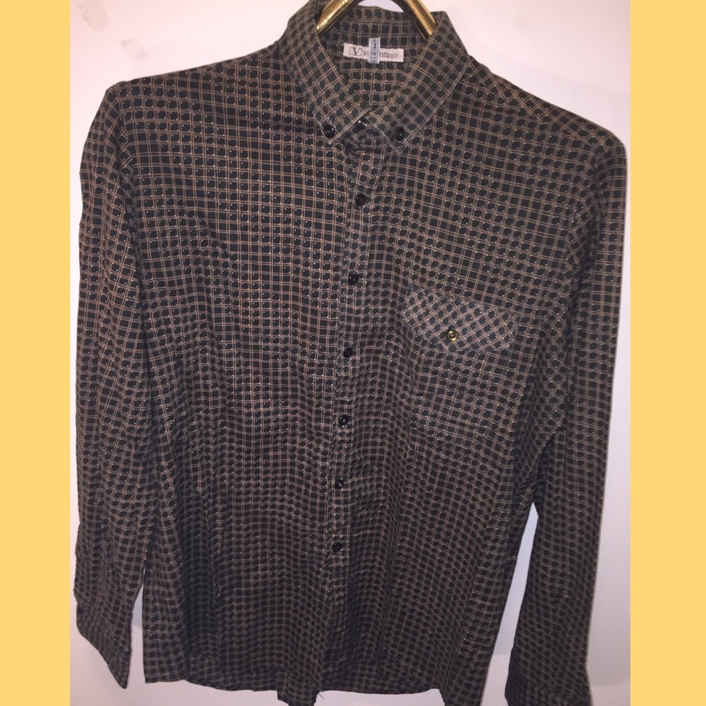 Valentino: Vintage Dark Green Button Down