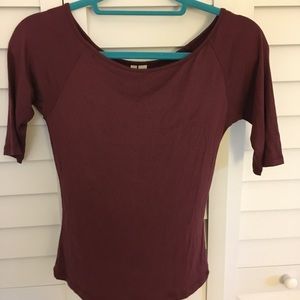 Burgundy Top