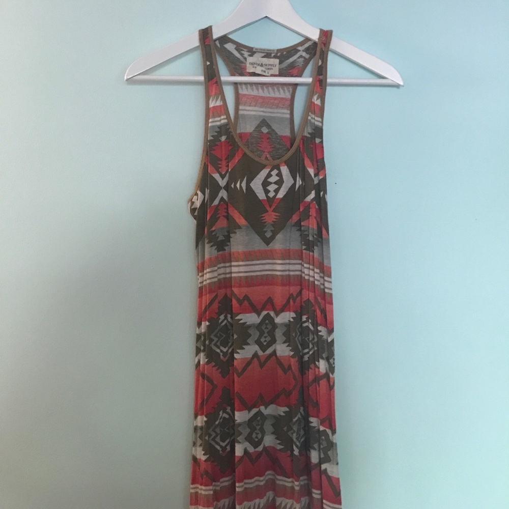 Two Denim & Supply Southwest Print Maxi Dresses