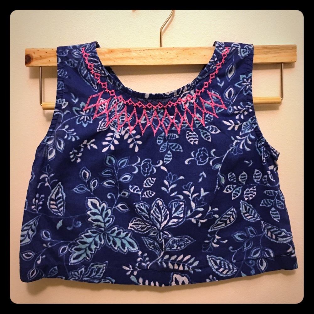 GAP Kids cross back tank top