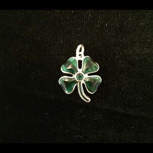 "Lucky" sterling Silver pendent/charm.