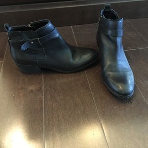 Sam Edelman Leather moto booties
