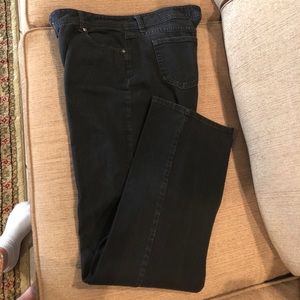 Black Lee denim jeans