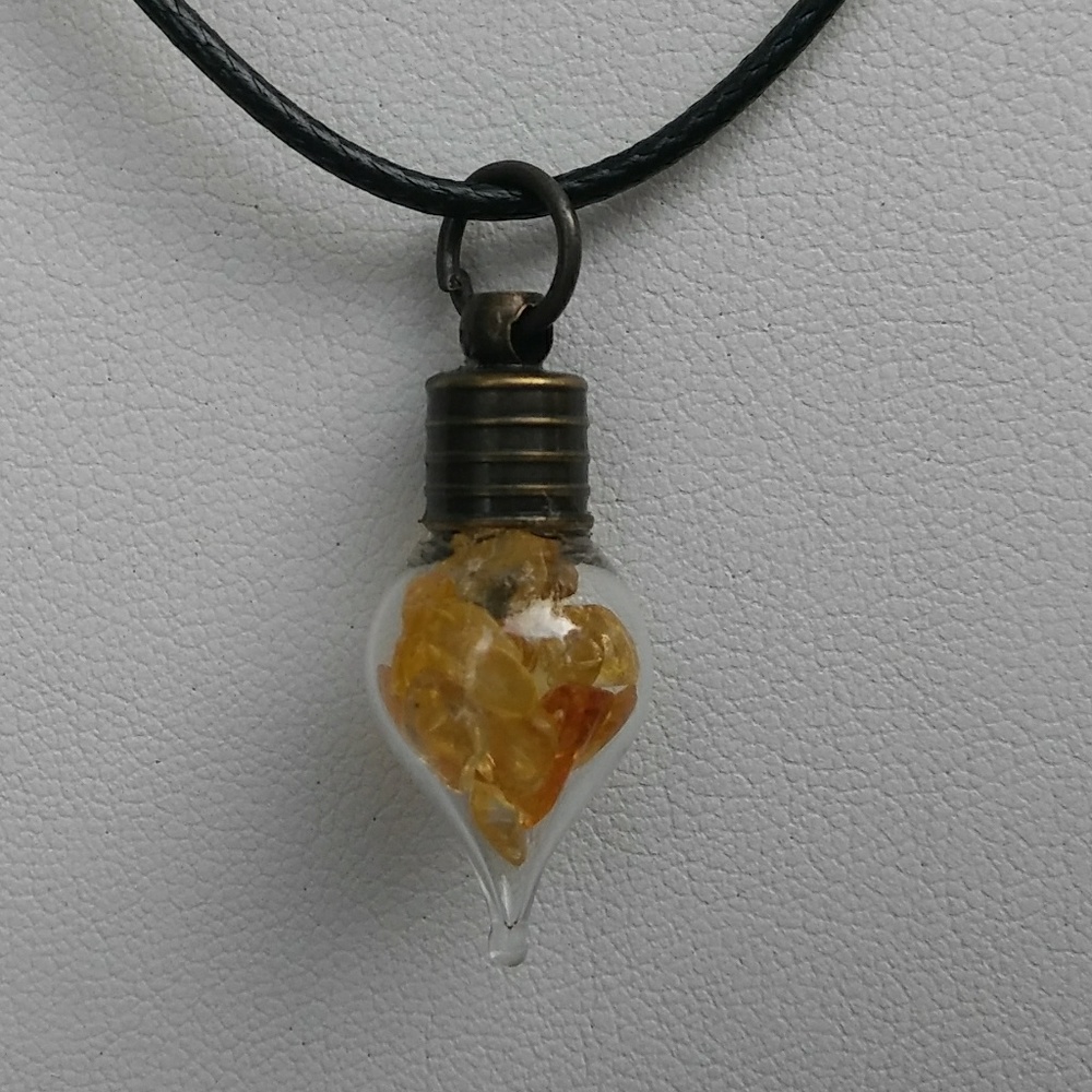 Citrine Gemstone Necklace