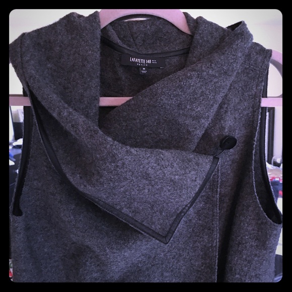 Lafayette 148 New York Jackets & Blazers - Leather lined wool vest