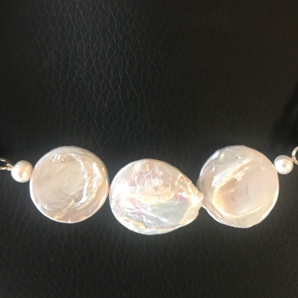 Genuine Saltwater Pearl Choker/necklace