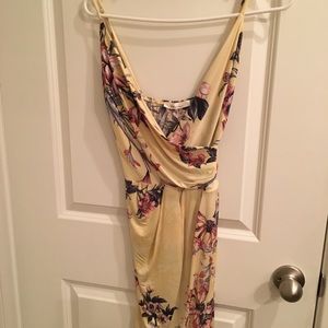 Yellow flower dress