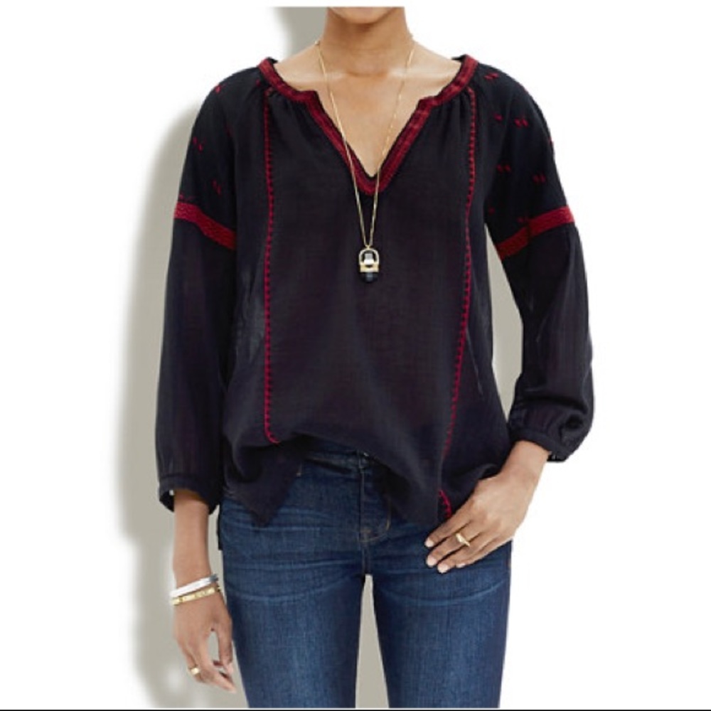 Madewell Lightstitch Blouse