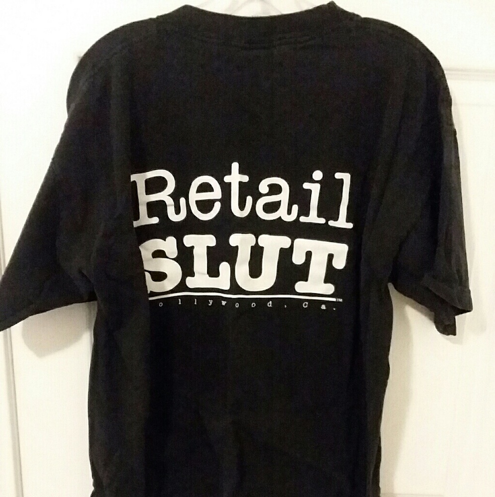 Extremely Rare Vintage Retail Slut T shirt