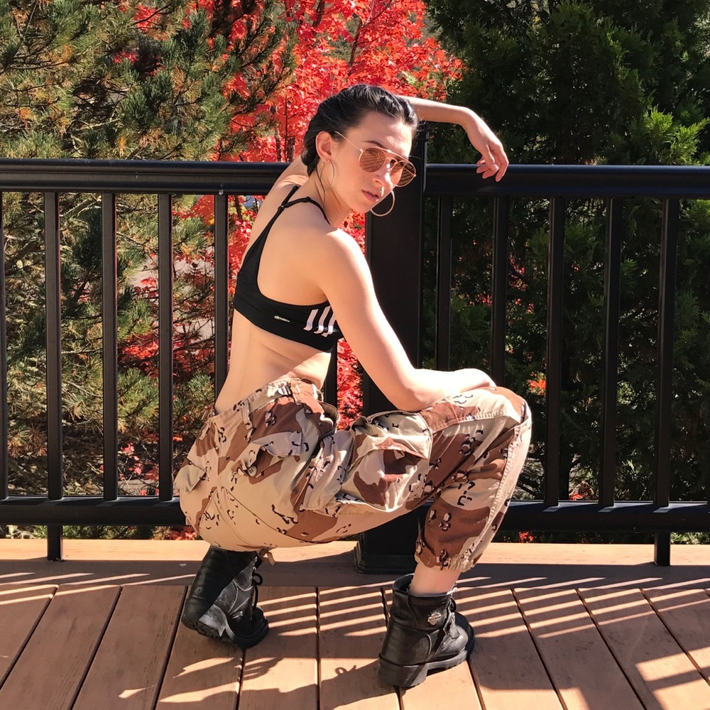 Vintage Camo Army Pants